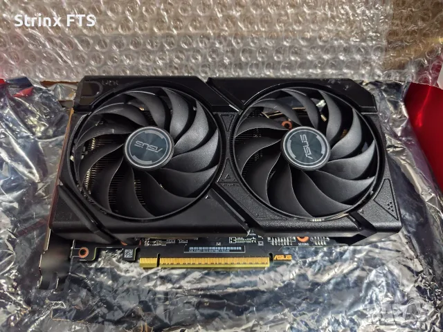 Asus Rx9060xt видеокарта , снимка 2 - Видеокарти - 55869027