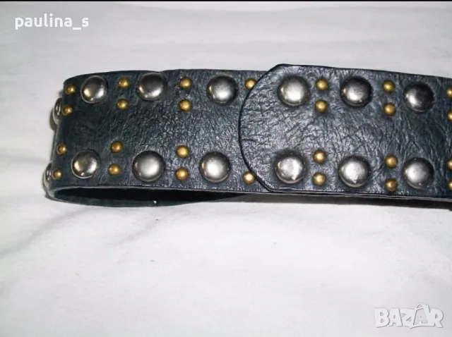 Три броя / Естествена кожа / Дизайнерски винтидж колан "Tiger", "Pieces" и "Levi's" , снимка 11 - Колани - 28132602