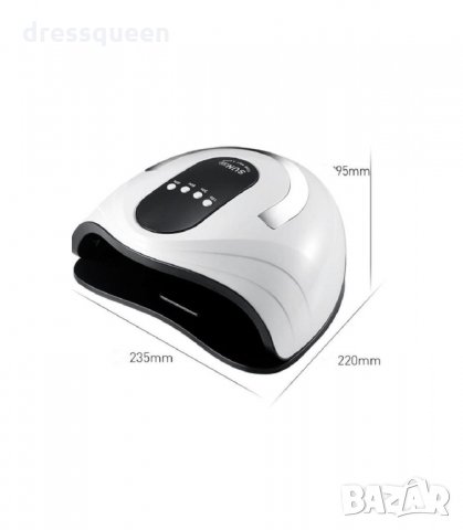ЛАМПА ЗА ИЗПИЧАНЕ НА ГЕЛ ЛАК SUN S9 MAX, UV/LED 120W - код S9 3090, снимка 7 - Педикюр и маникюр - 34131464