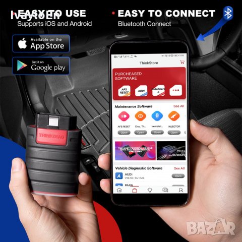 Launch EasyDiag 4.0/ThinkDiag - Професионална автодиагностика, снимка 6 - Аксесоари и консумативи - 34678376