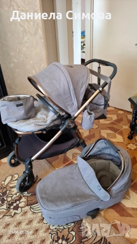 Бебешка количка Mamas & Papas Ocarro - Simply Luxe Limited, снимка 6 - Детски колички - 53849137