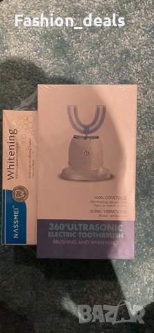 Нов Комплект за избелване на зъби с Ултразвукова автоматична четка Хигиена Поддръжка, снимка 8 - Други - 41951687