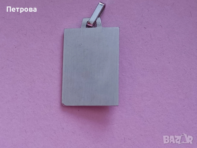 Висулка от стомана зодия телец, снимка 2 - Колиета, медальони, синджири - 52040624