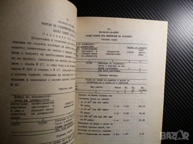 Трудови норми в строителството Сборник №6 за електромонтажни работи, снимка 2 - Други - 39681386