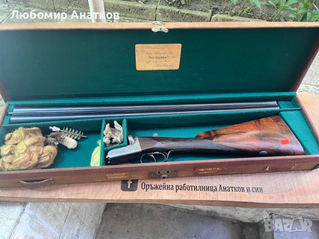 Английска успоредка 12калибър, снимка 8 - Ловно оръжие - 41025045