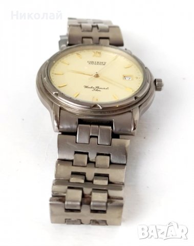 Orient Titanium Ориент - аналогов мъжки часовник, снимка 5 - Мъжки - 38646162