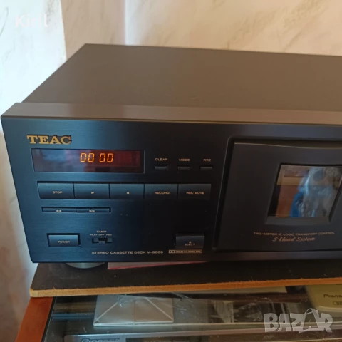 Триглав дек TEAC-V3000 с дистанционно, снимка 13 - Декове - 51278371