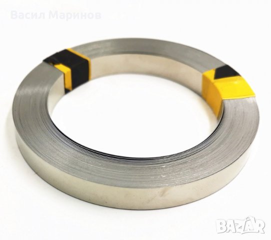 Продавам никелова лента за точкова заварка 99.96% никел (Pure nickel strip) 0.15мм и 0.20мм, снимка 3 - Друга електроника - 39588845