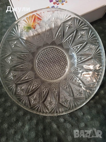 Кристална Ретро голяма Фруктиера , снимка 3 - Аксесоари за кухня - 52381119