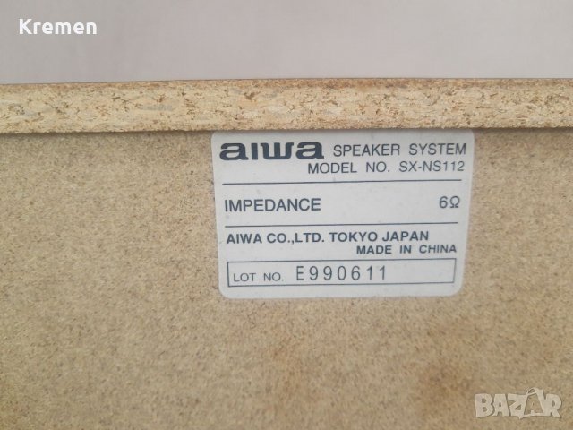 Уредба AIWA NSX-S111, снимка 7 - Аудиосистеми - 39967714
