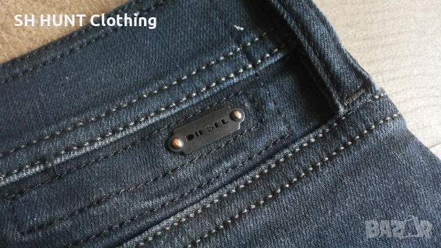 DIESEL TEPPHAR Slim Carrot Stretch Jeans Размер 34 / 34 мъжки еластични дънки 62-66, снимка 7 - Дънки - 52204907