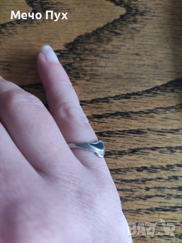 Сребърен пръстен (115), снимка 3 - Пръстени - 39893942