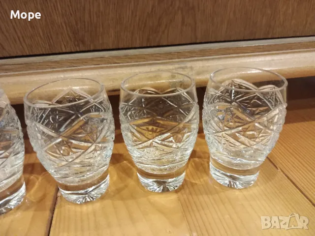 Кристални чаши за ракия , снимка 3 - Чаши - 48751637