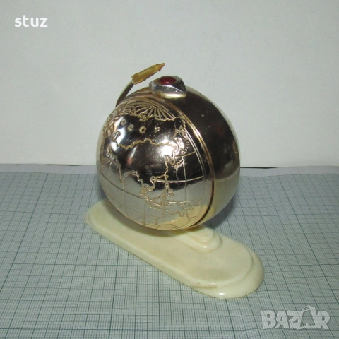 Будилник Слава "Спутник" (No:4), снимка 6 - Антикварни и старинни предмети - 53056208