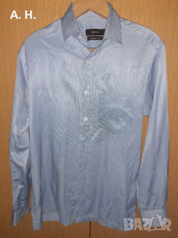 Мъжка риза с дълъг ръкав , снимка 1 - Ризи - 25143795