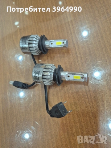 Комплект Лед Диодни крушки DC9 /Н7 /8000LM 