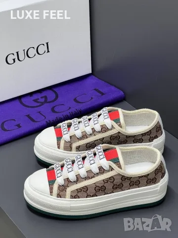 Gucci ⚜️Дамски Кецове , снимка 2 - Кецове - 55952716