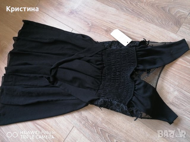 Черна официална рокля , снимка 4 - Рокли - 41901261