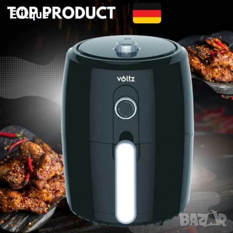 Фритюрник с горещ въздух Air Fryer Voltz V51980L , снимка 3 - Фритюрници - 52905015
