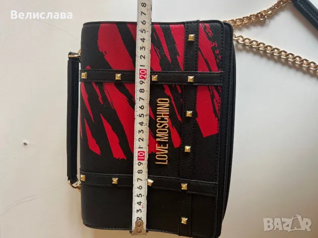 Нова чанта Love Moschino, снимка 5 - Чанти - 49299631