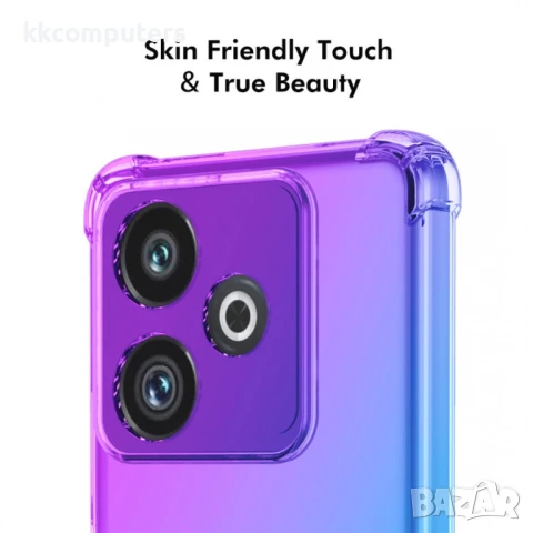 Realme GT 7 5G / GT 7T 5G Удароустойчив ENKAY Thickened Four Corner Drop-proof Силиконов Калъф и Про, снимка 8 - Калъфи, кейсове - 50850126