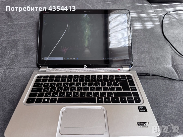 HP ENVY 14'' TouchSmart Ultrabook 4, Core i5-3317U, 8 GB RAM, снимка 5 - Лаптопи за дома - 52443178
