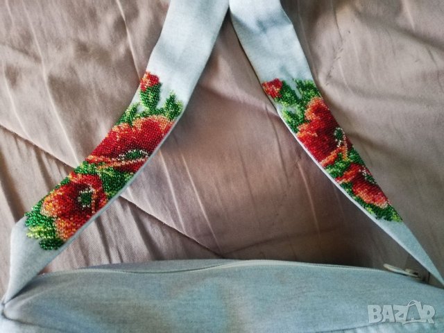 Дамска чанта с мъниста , снимка 6 - Чанти - 35760410