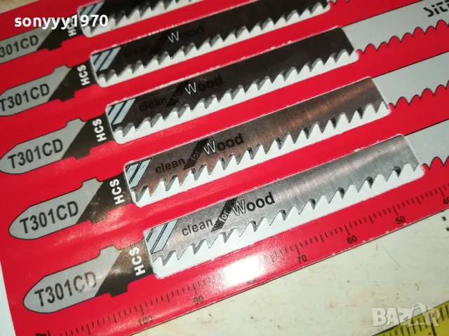 НОЖОВЕ ЗА ЗЕГЕ ЗА ДЪРВО 5БР 0602251421, снимка 18 - Други инструменти - 48992719