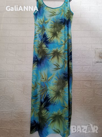 ДЪЛГА СТРАХОТНА ЛЯТНА РОКЛЯ 2XL, снимка 2 - Рокли - 41983891