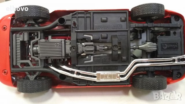 Метална количка Ferrari GTO(1962) Burago 1:18, снимка 9 - Колекции - 34366490