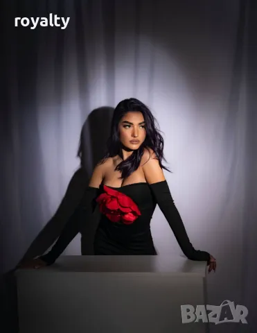 Елегантна дамска рокля , снимка 4 - Рокли - 50374793