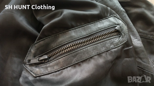 SELECTED SHTYLOR Lamb Leather Jacket Размер М - L мъжко яке естествена кожа 5-57, снимка 12 - Якета - 52226816