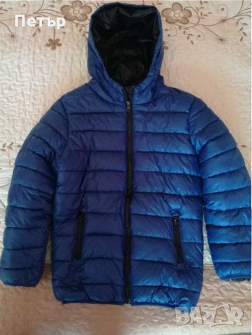 Продавам светло синьо детско зимно яке-DONG, снимка 2 - Якета - 28673506