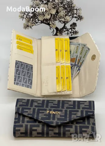 Fendi дамски портмонета различни цветове , снимка 5 - Портфейли, портмонета - 48241645