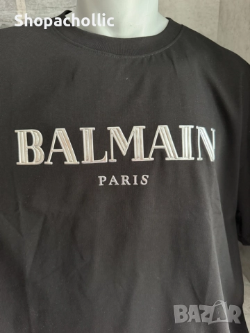 Мъжка тениска Balmain, снимка 3 - Тениски - 56274991