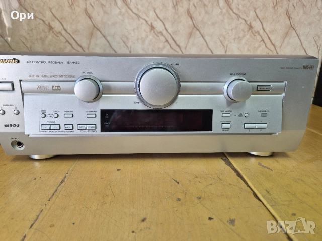 Ресивър Panasonic SA-HE9, снимка 5 - Ресийвъри, усилватели, смесителни пултове - 52536509