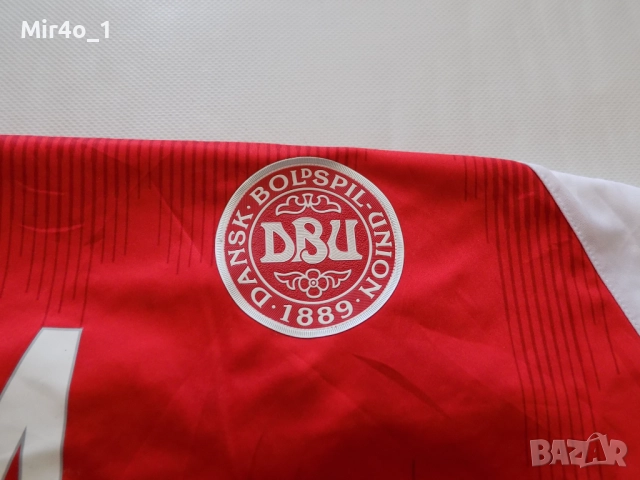 футболна тениска denmark kjaer #4 hummel/juventus adidas екип блуза фанела мъжка оригинална L/M, снимка 7 - Спортни дрехи, екипи - 47682059