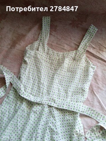 Лятна дамска рокля с презрамки , снимка 8 - Рокли - 41000484