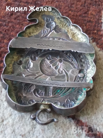 Пафта стара сребърна 1 брои 50103, снимка 8 - Антикварни и старинни предмети - 52220121