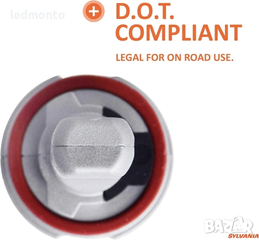 Osram SYLVANIA H11 ZEVO FOG LED – LED крушки за мъгла 6000K, 80W, снимка 4 - Аксесоари и консумативи - 53865083