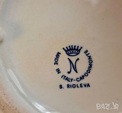 Порцеланово цвете - Capodimonte, снимка 8 - Декорация за дома - 52068867