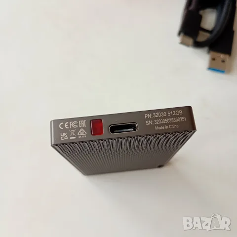 Продавам външен SSD диск Verbatim, снимка 2 - Външни хард дискове - 56041220