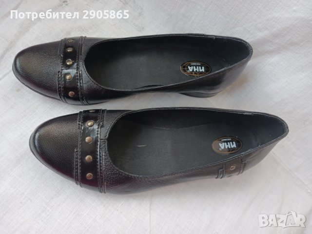 Нови кожени български обувки, снимка 2 - Дамски ежедневни обувки - 42299710