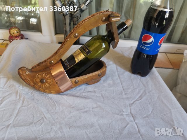 Ретро Холандска обувка за вино, снимка 1 - Антикварни и старинни предмети - 40850957