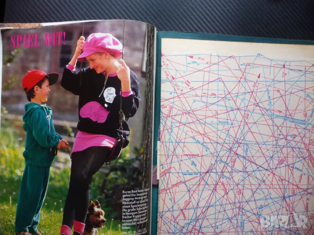 Burda 9/91 списание кройки модели мода дрехи рокли дамски дънки риза цветове, снимка 3 - Списания и комикси - 50376661