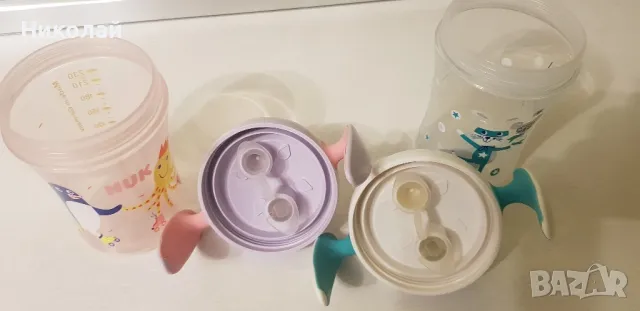 Чаши за деца над 6м. NUK, снимка 7 - Стоки за близнаци - 47316885