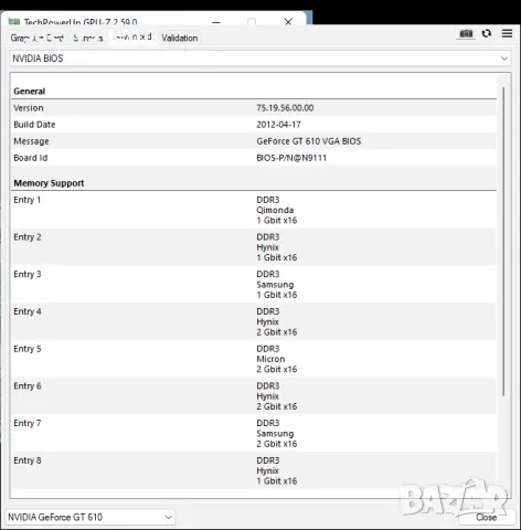 Видео карта NVidia GeForce Palit GT610 HDMI 1024MB GDDR3 64bit PCI-E , снимка 12 - Видеокарти - 47839644