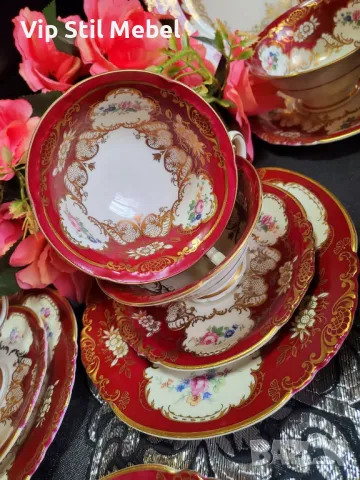 Königlich чашки с подложни чинийки и десертни чинийки , снимка 12 - Сервизи - 49445827
