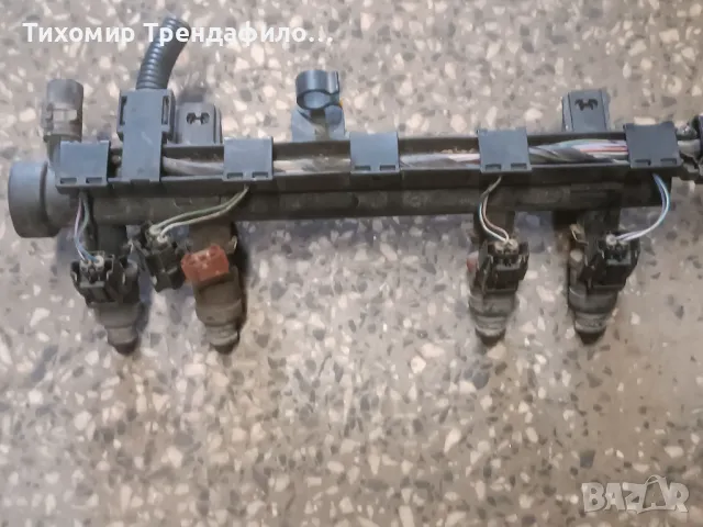 РЕЙКА дюзи бензин SKODA FABIA 1.4 MPI 047906031C , 047133319S , 047 906 031 C , 047 133 319 S, снимка 2 - Части - 50067401