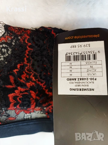 Pleasure Stare дантелени бикини М нови, снимка 6 - Бельо - 53383388